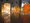 schöne Kerzenhalter: Gläser mit Batik-Ummantelung in allen Farben - etwas näher fotografiert